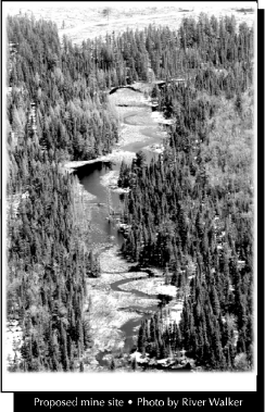 Proposed mine site - Photo by River Walker